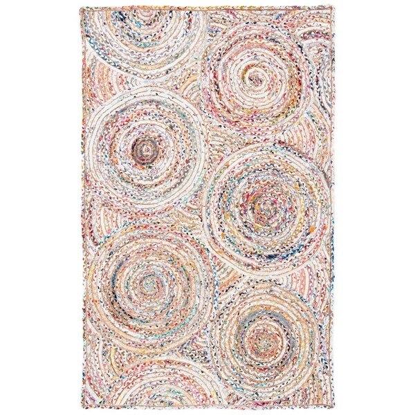 Safavieh 2 x 3 ft. Cape Cod Global Accent Hand Woven Rug Beige & Multi CAP203B-2 - main